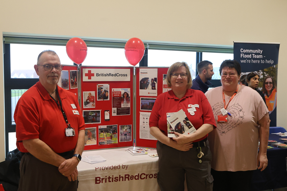 participants in the Flood Wardens Information Fair