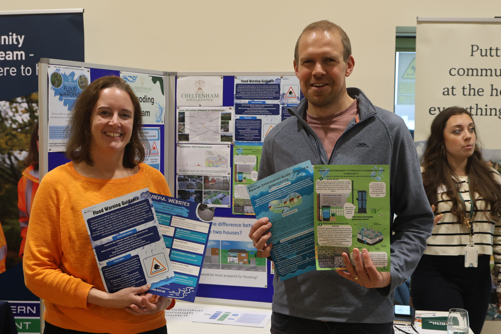 participants in the Flood Wardens Information Fair