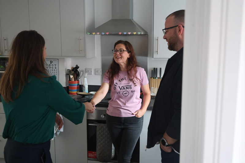 Jenny Riddell-Carpenter meets chats with Whitehall Close residents and sees inside some of the homes