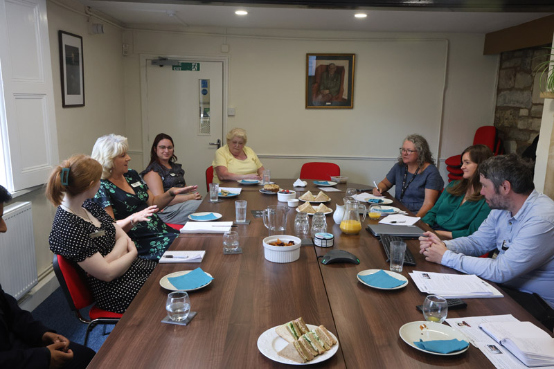 The meeting included other members of our Digital Equity team, and also beneficiaries of out Digital Equity work