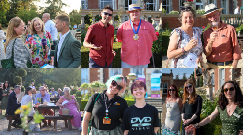 collage of informal photos from the 2026 Gloucestershire Village of the Year awards evening